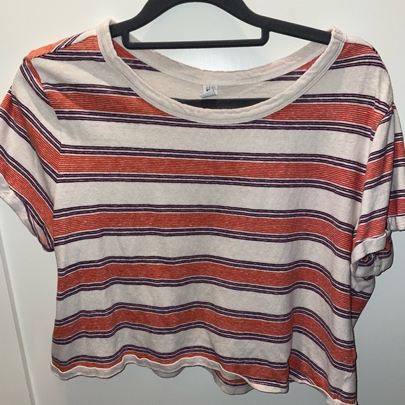 Orange striped shirt - Picture 1 of 2